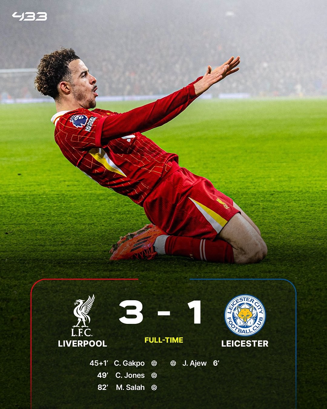 关于惊心动魄！利物浦队员完成逆转，赢得球迷的掌声的信息